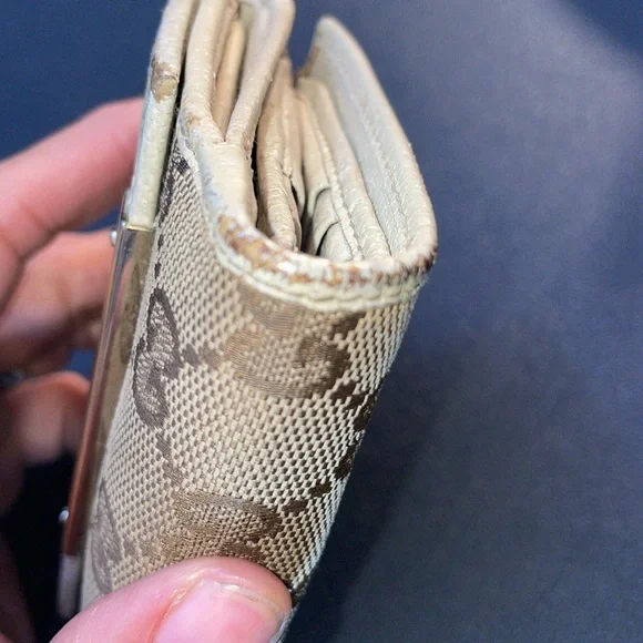 Gucci Gg Pattern Jacquard Wallet beige - Picture 9 of 11